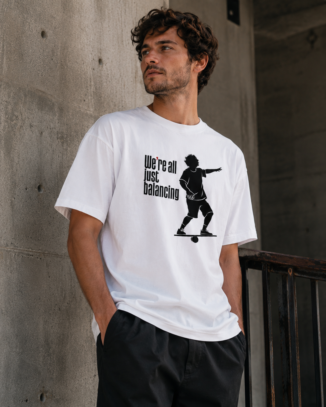 Just Balancing Tee
