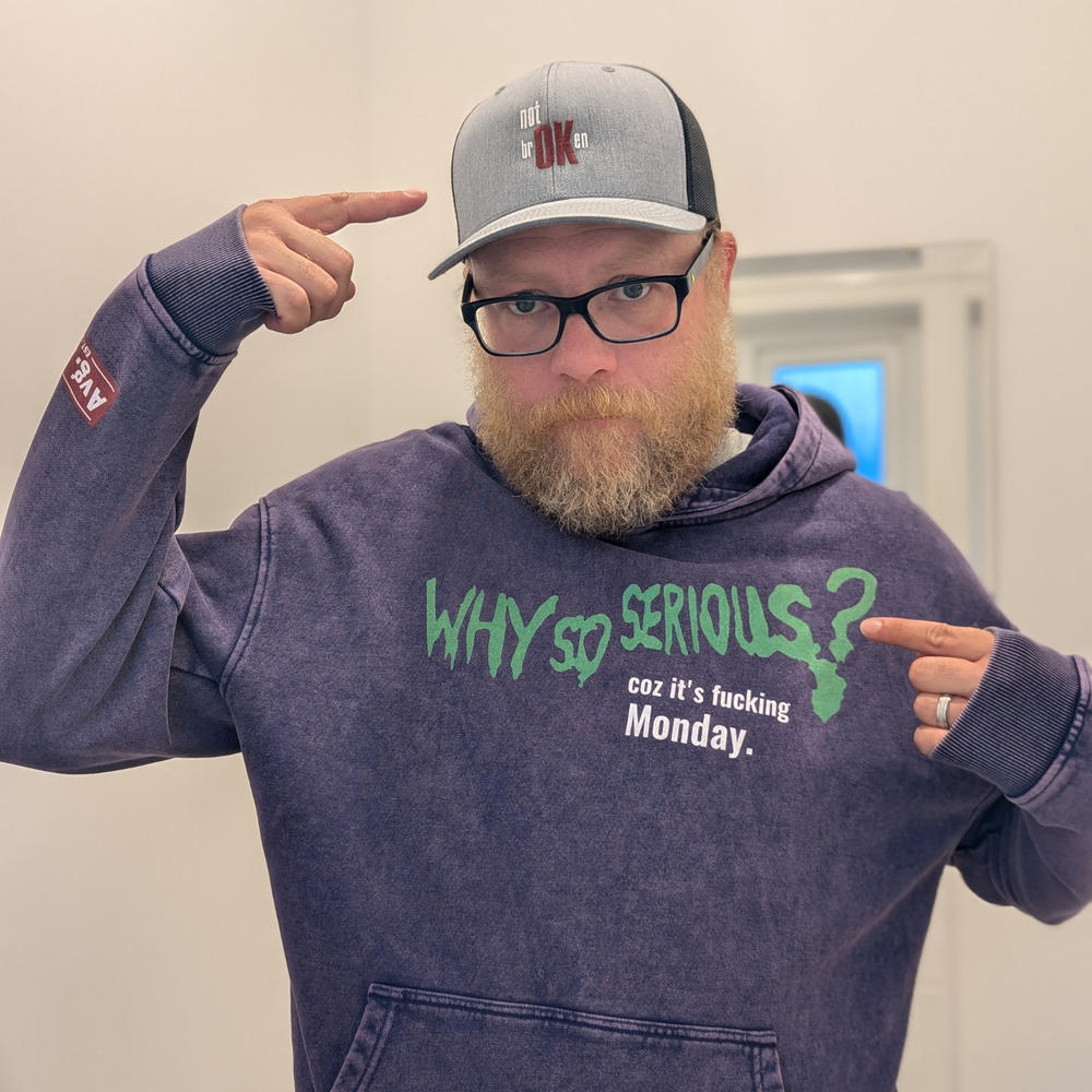 So Serious Hoodie