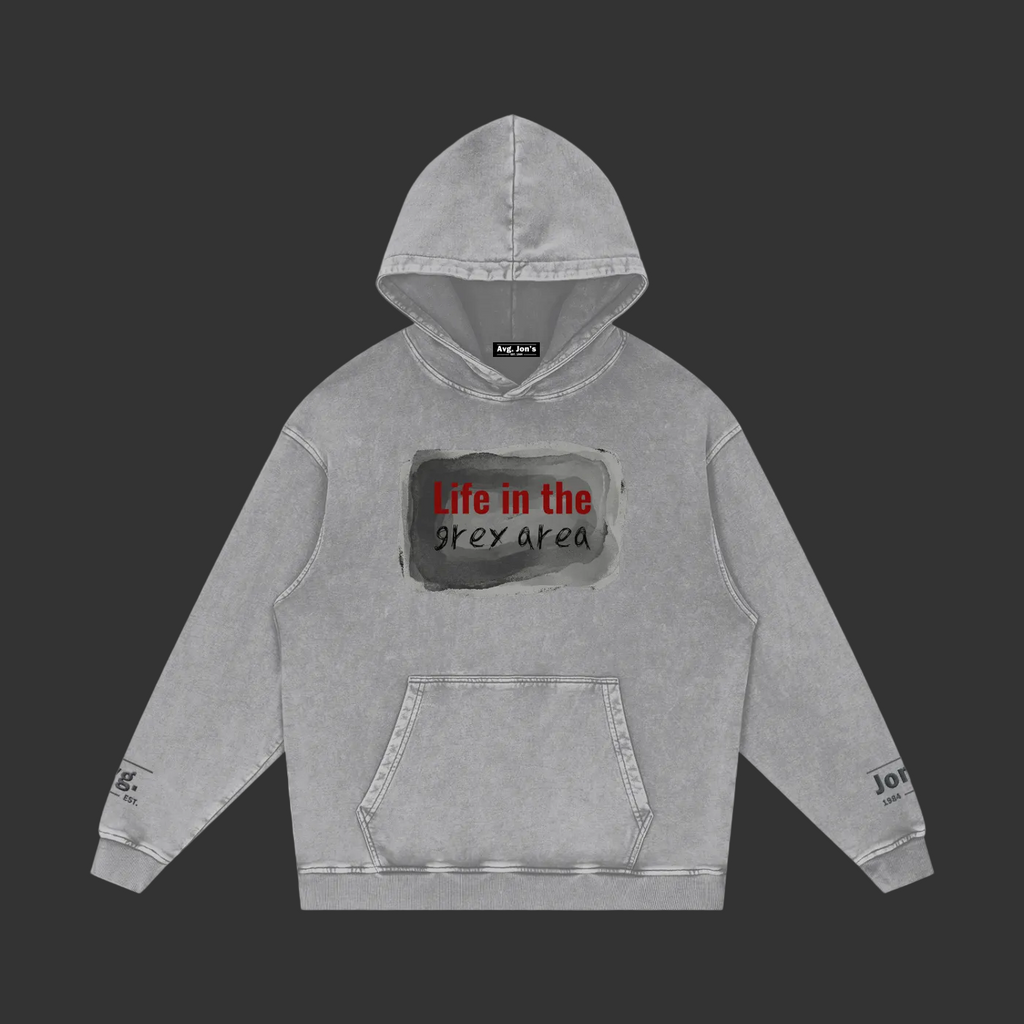 Lighter Grey Area Hoodie