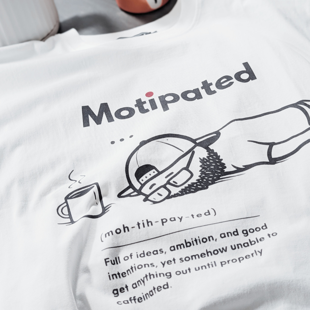 Motipated Cotton Tee