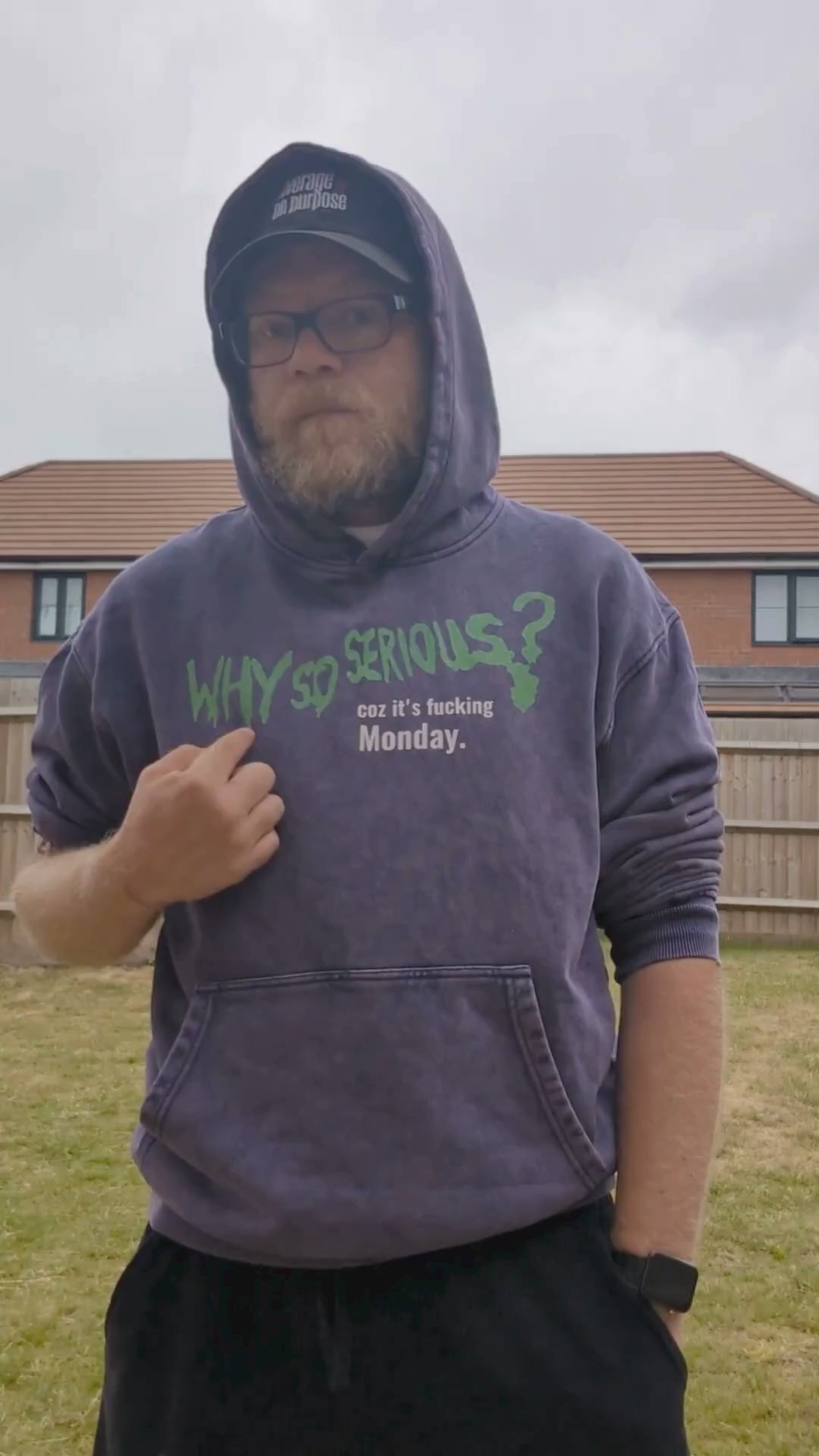 So Serious Hoodie