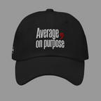 Average on purpose Cap
