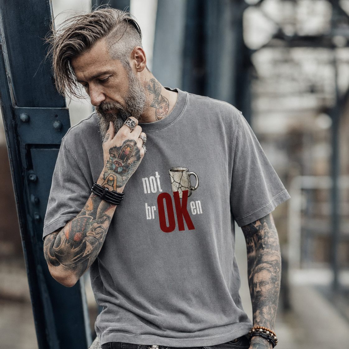Not Broken - Vintage Wash T-shirt